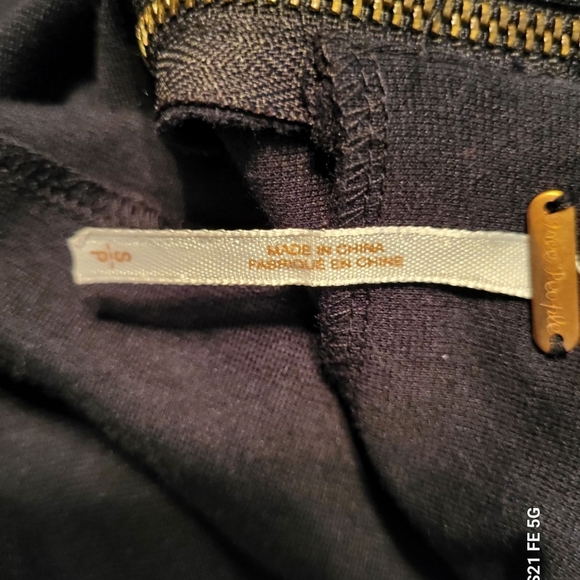 Free People Little Black Mini Flair Dress, Small, Worn Once - Like New - Picture 4 of 6